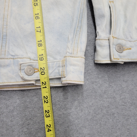 Levi's Men's Denim Trucker Blue Jacket Size XL - Picture 4 of 8